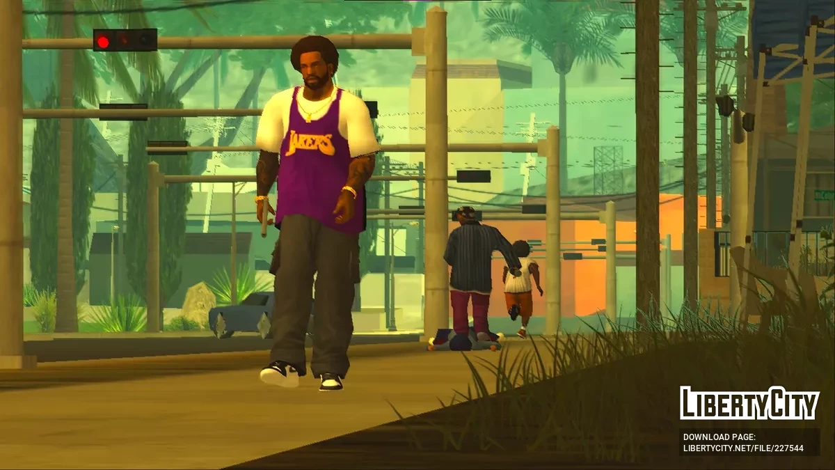 Набор баскетбольных майок с под футболкой для CJ / GTA San Andreas