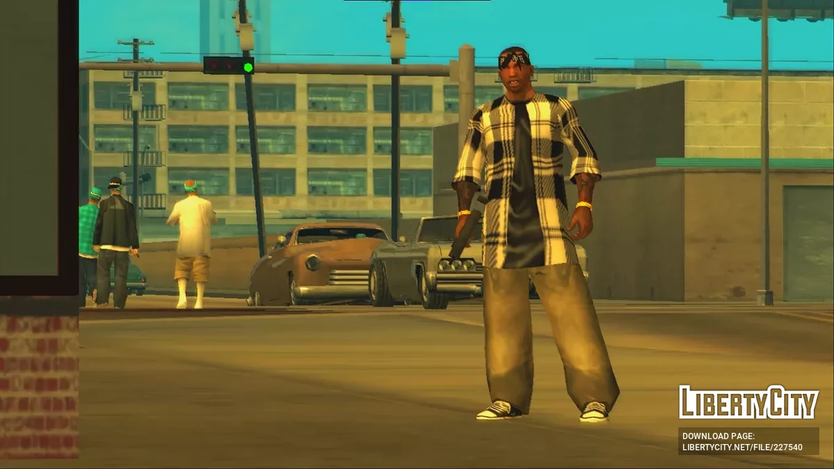 Комплект футболок из Сальвадора для CJ / GTA San Andreas