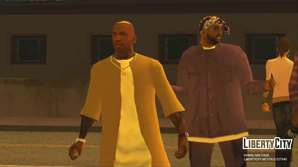 Комплект футболок из Сальвадора для CJ / GTA San Andreas