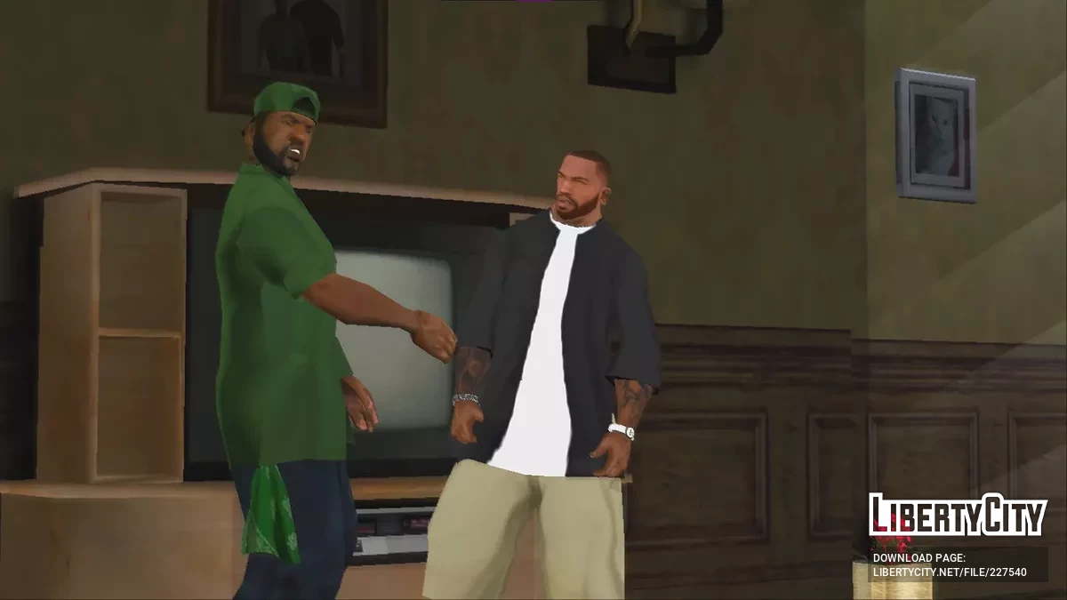 Комплект футболок из Сальвадора для CJ / GTA San Andreas