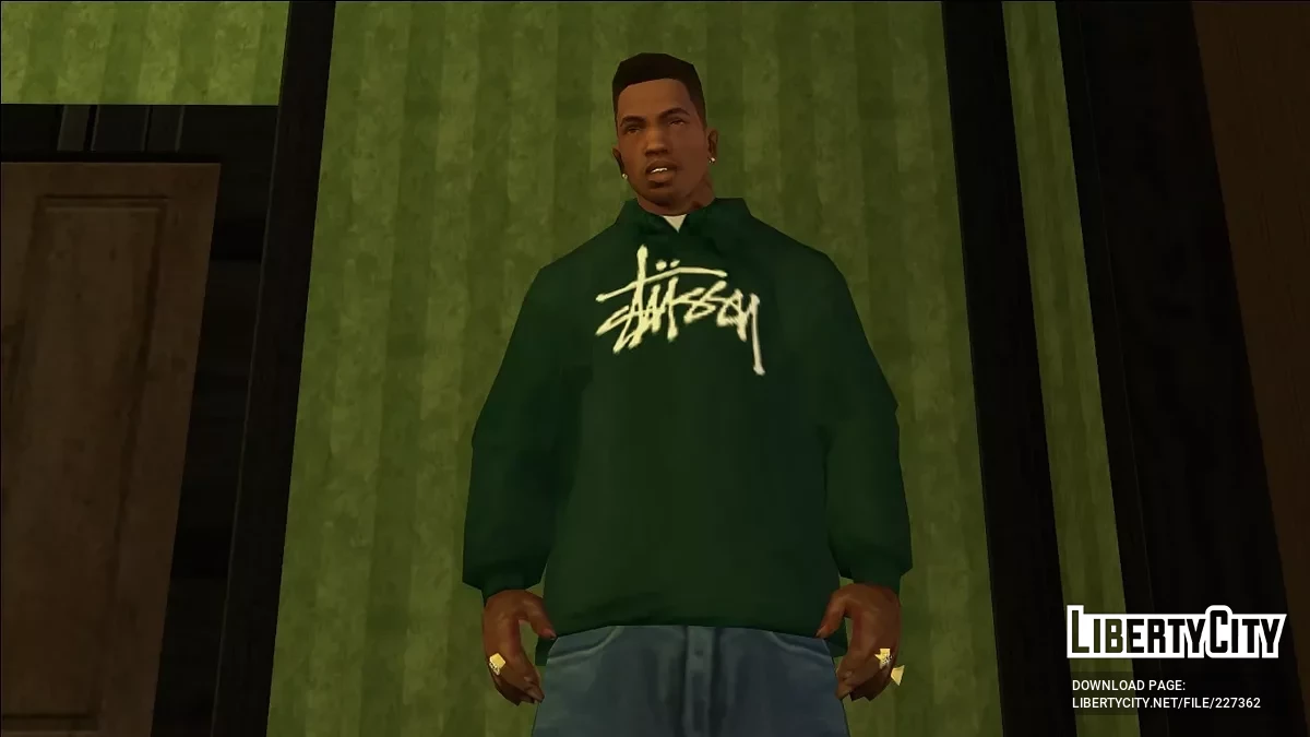 Stussy baggy hoodie / GTA San Andreas