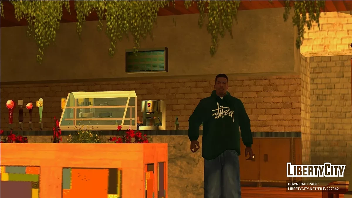 Stussy baggy hoodie / GTA San Andreas