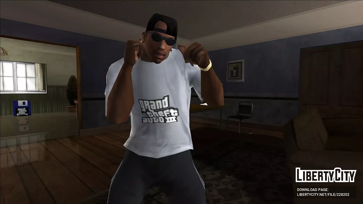 Футболки с логотипами GTA / GTA San Andreas