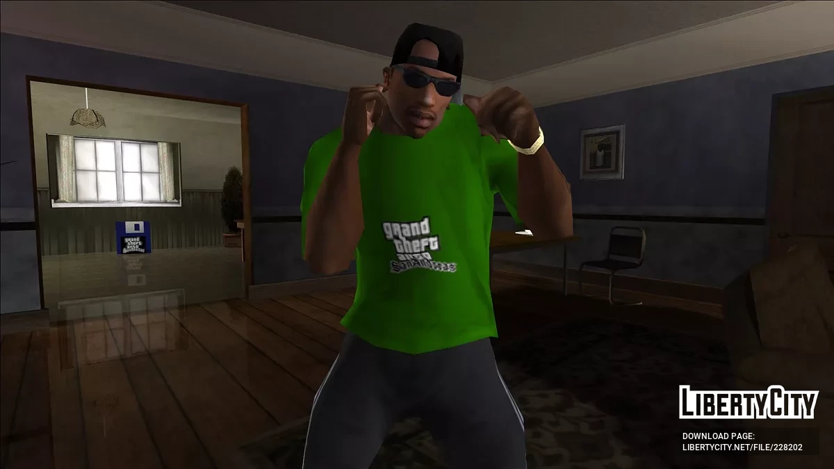 Футболки с логотипами GTA / GTA San Andreas