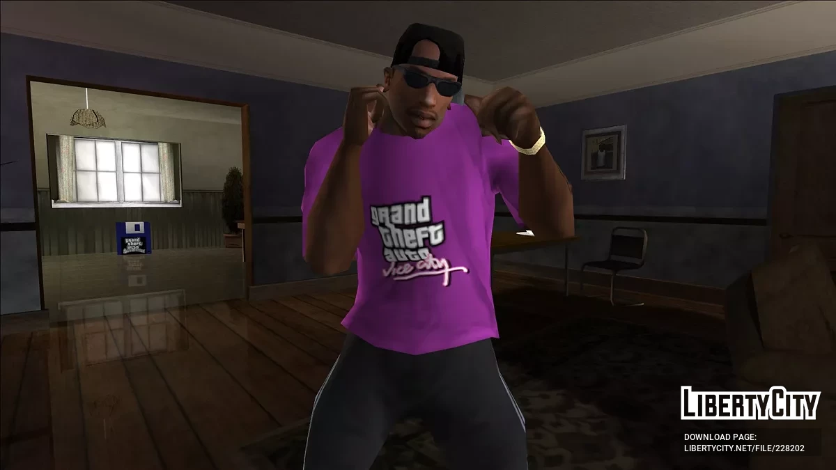 Футболки с логотипами GTA / GTA San Andreas