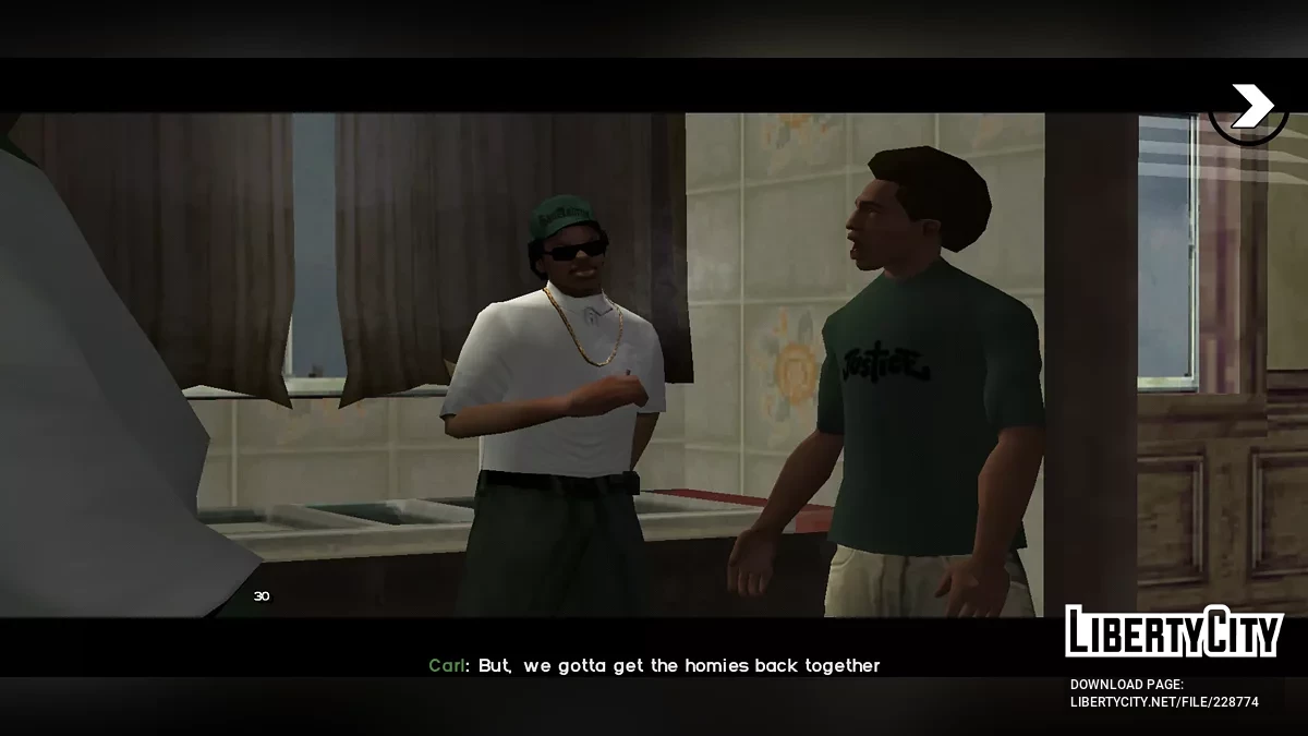 Футболка Green Justice / GTA San Andreas