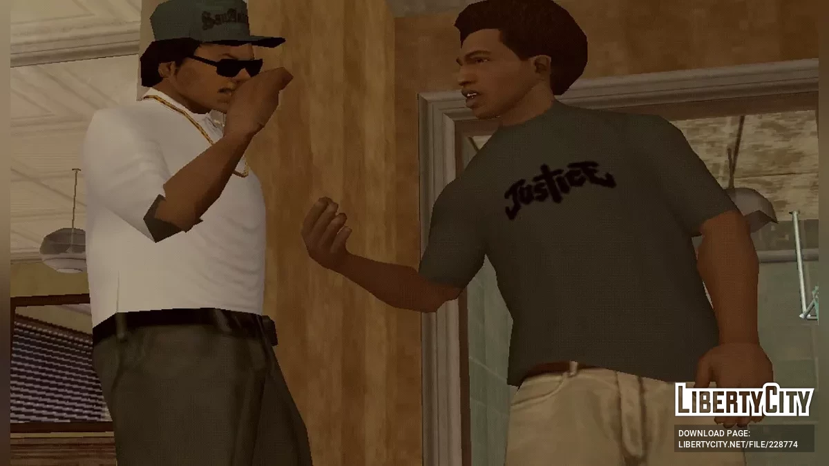 Футболка Green Justice / GTA San Andreas