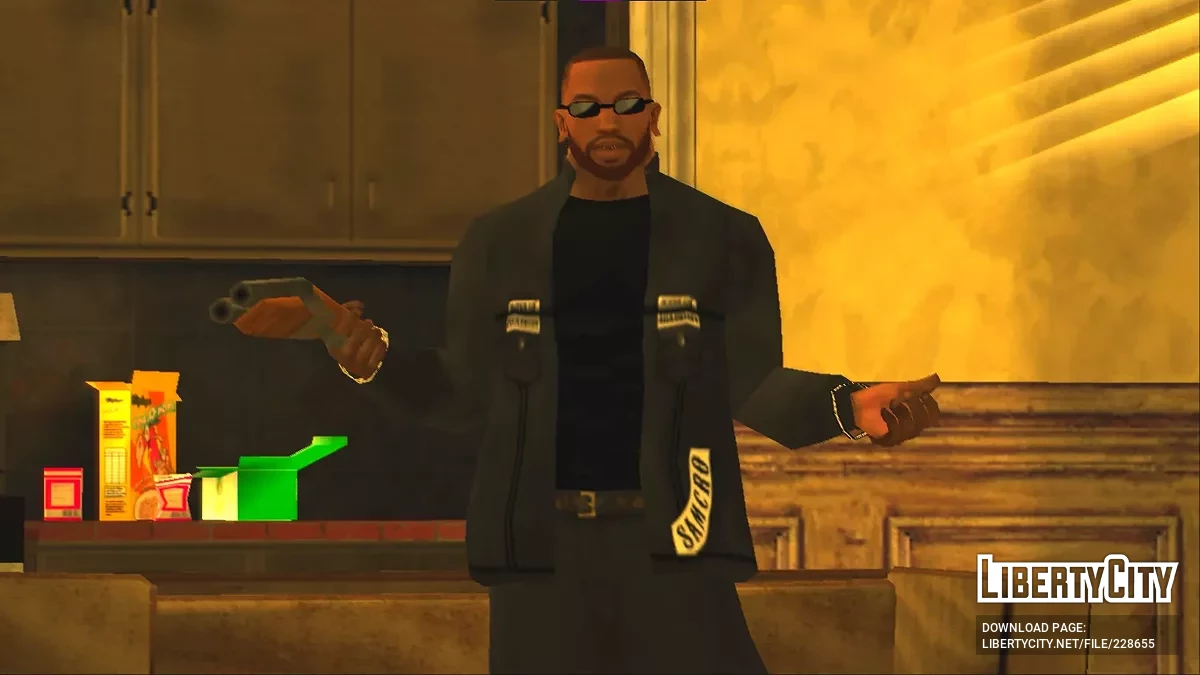 Куртка Sons of Anarchy / GTA San Andreas