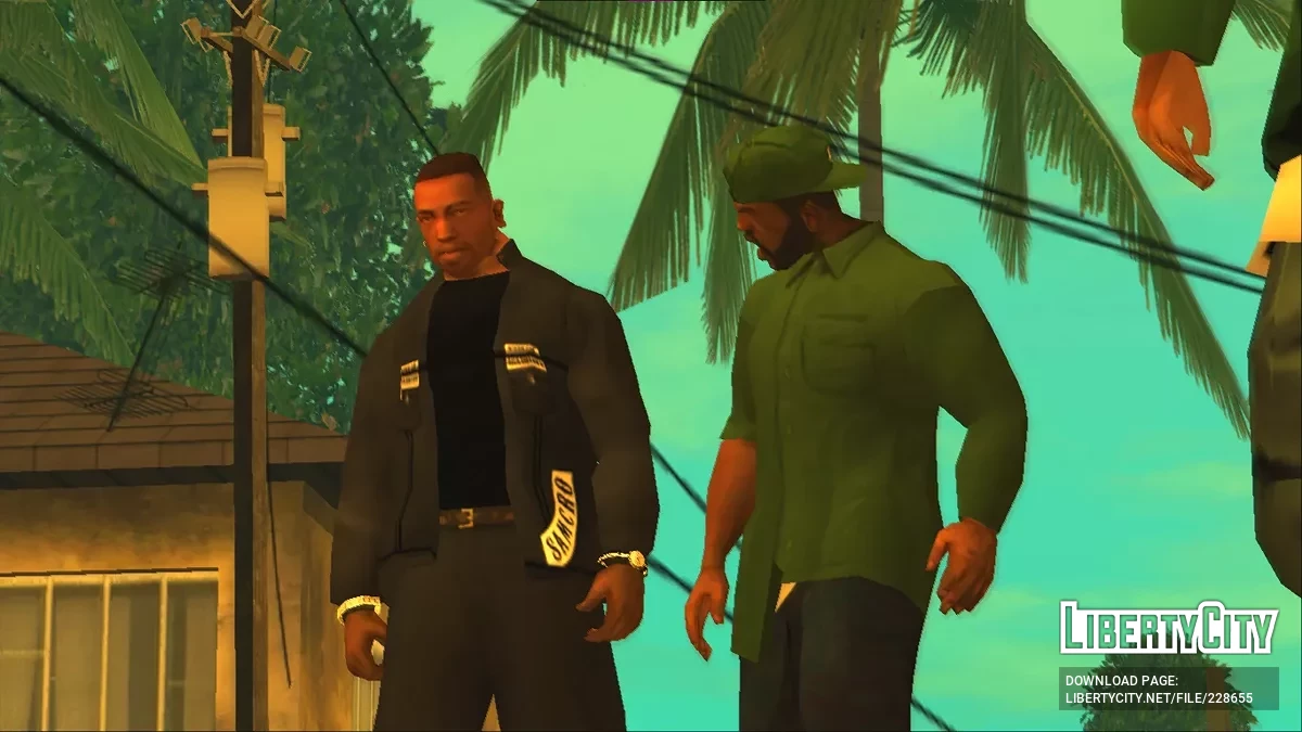 Куртка Sons of Anarchy / GTA San Andreas