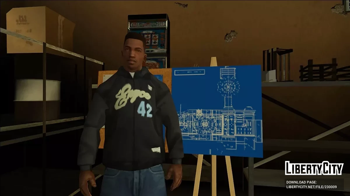 Enyce 42 hoody / GTA San Andreas