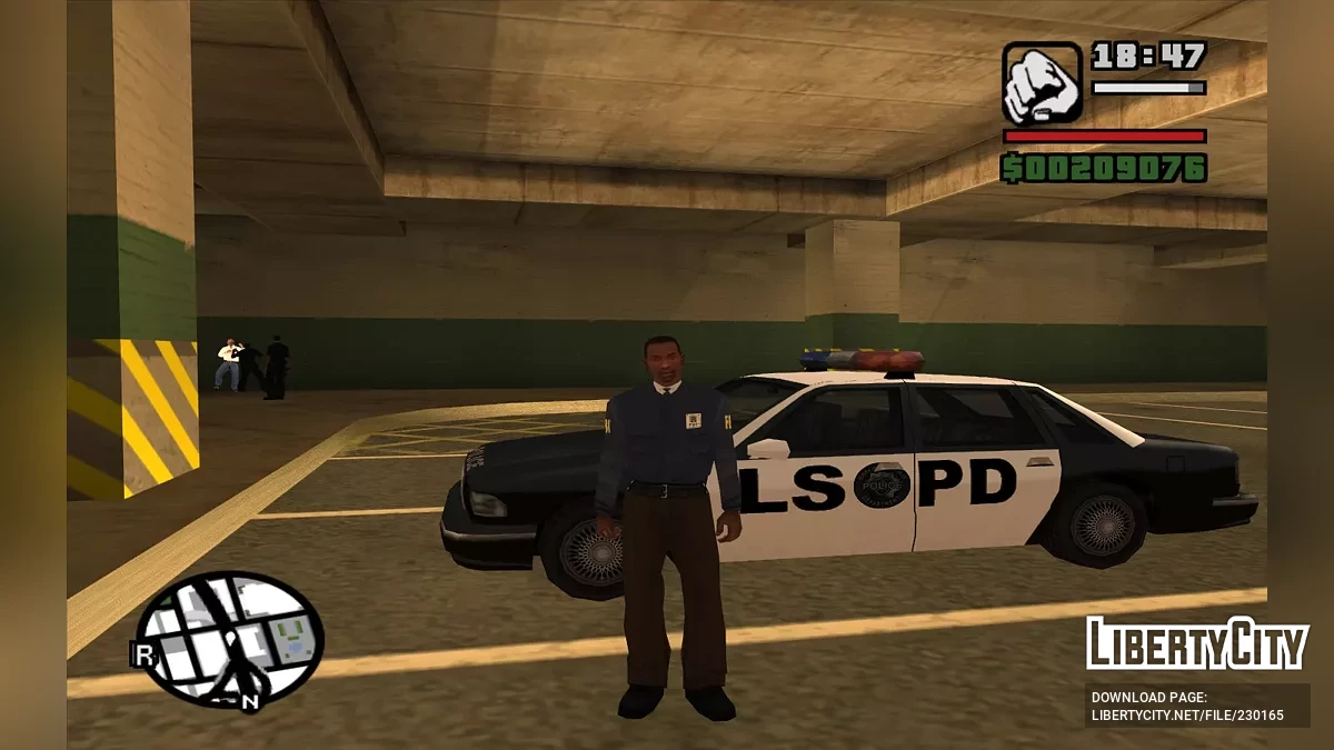 ФБР униформа для CJ / GTA San Andreas