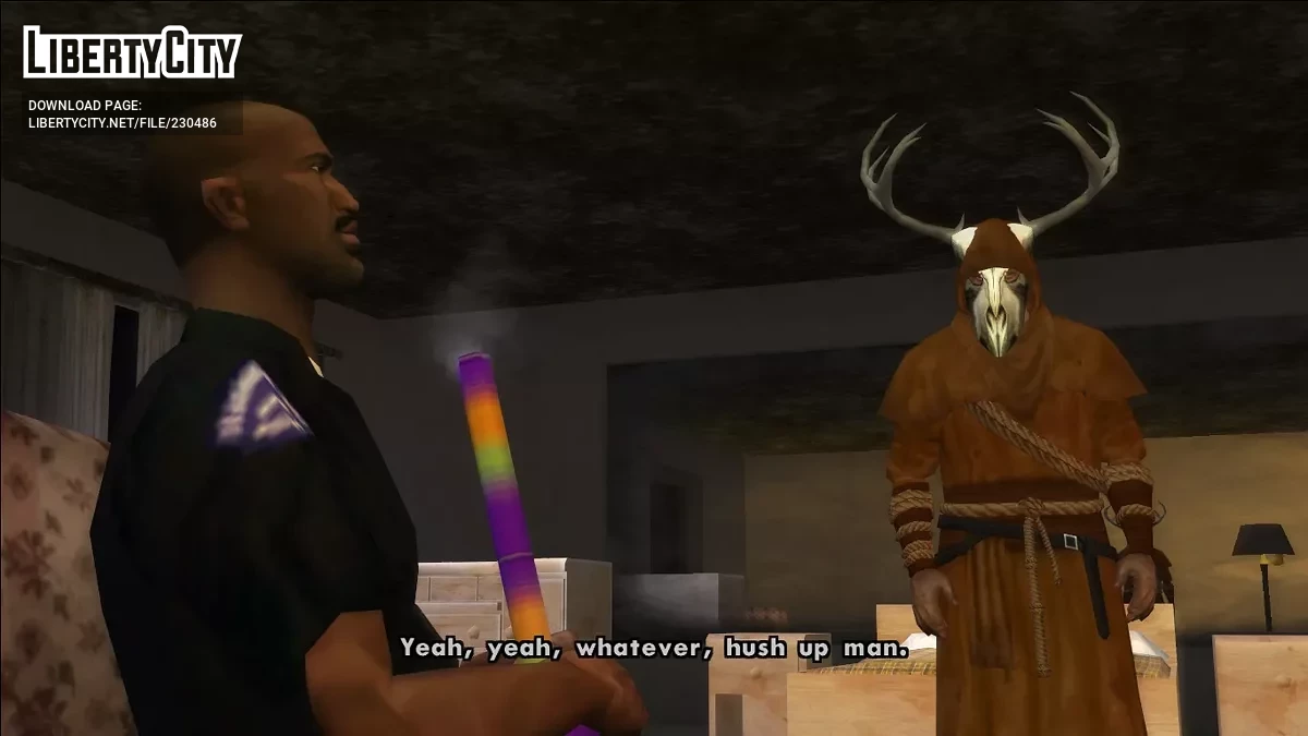 Костюм на Хэллоуин для CJ / GTA San Andreas