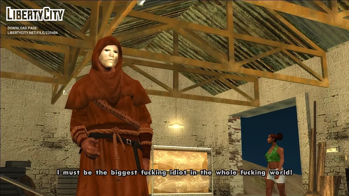 Костюм на Хэллоуин для CJ / GTA San Andreas