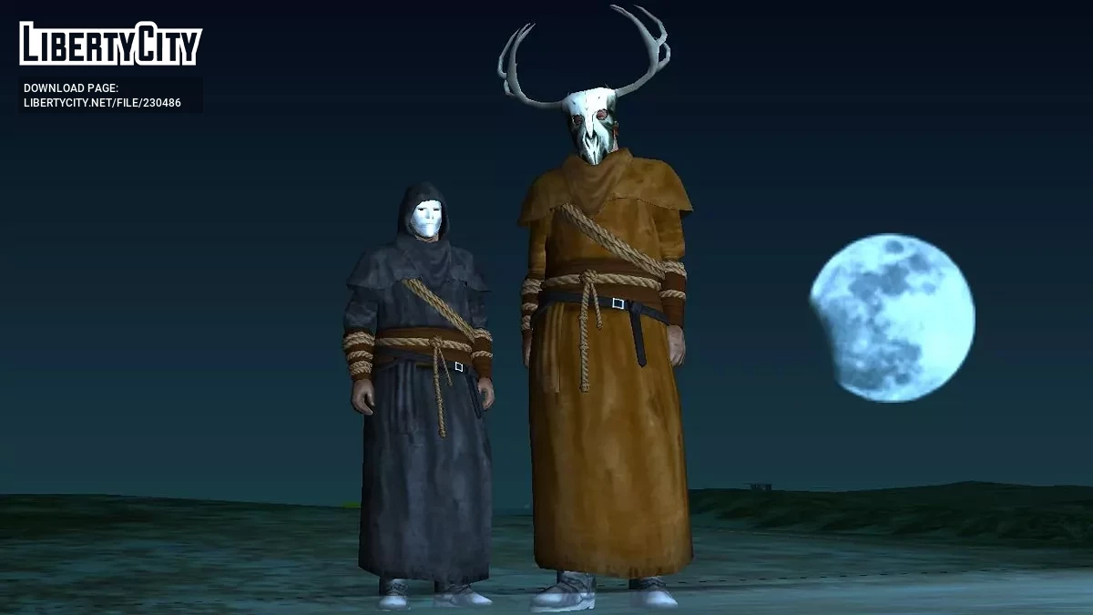 Костюм на Хэллоуин для CJ / GTA San Andreas