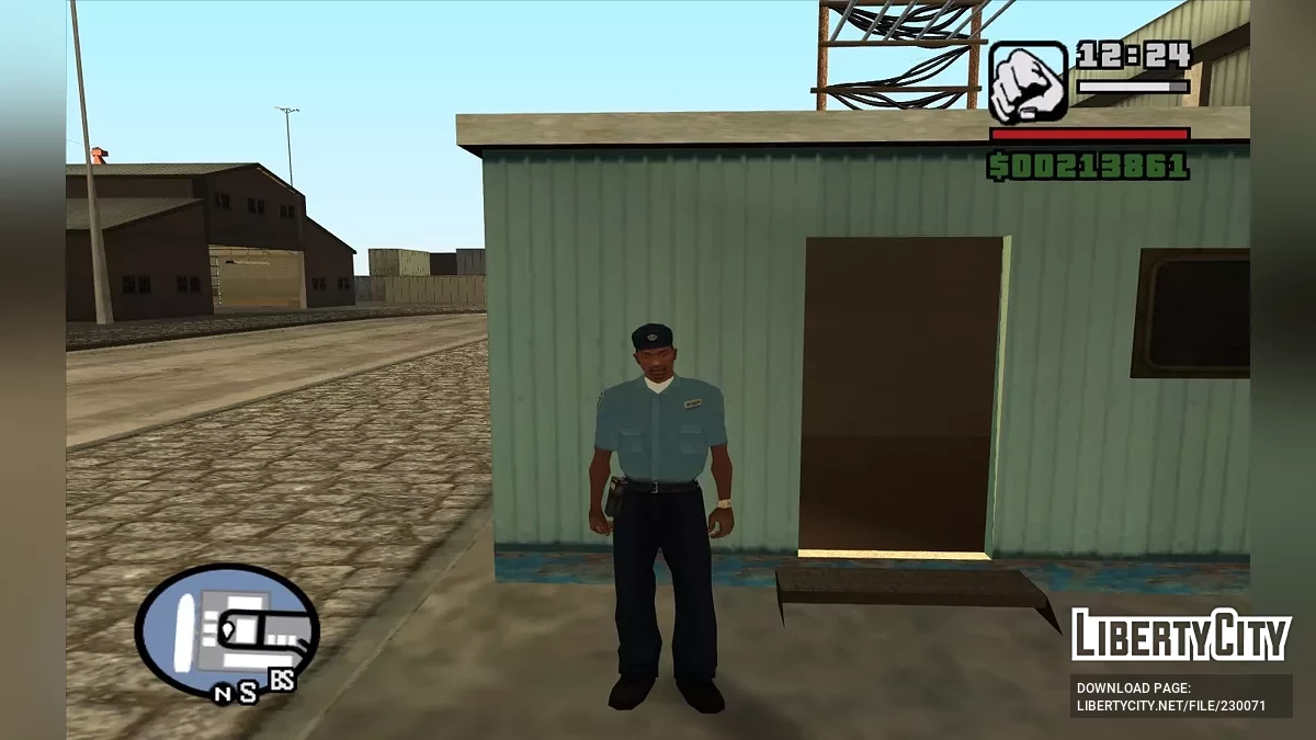 Форма охранника / GTA San Andreas