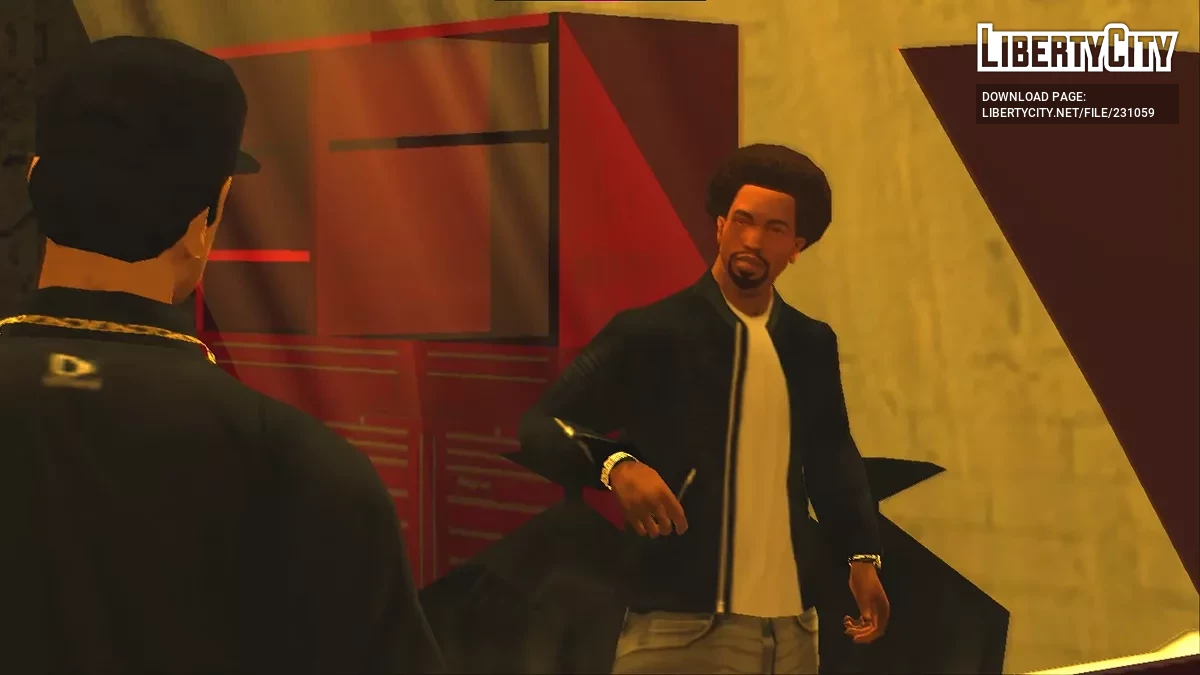 80's Leather Jacket / GTA San Andreas