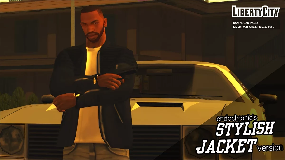 80's Leather Jacket / GTA San Andreas