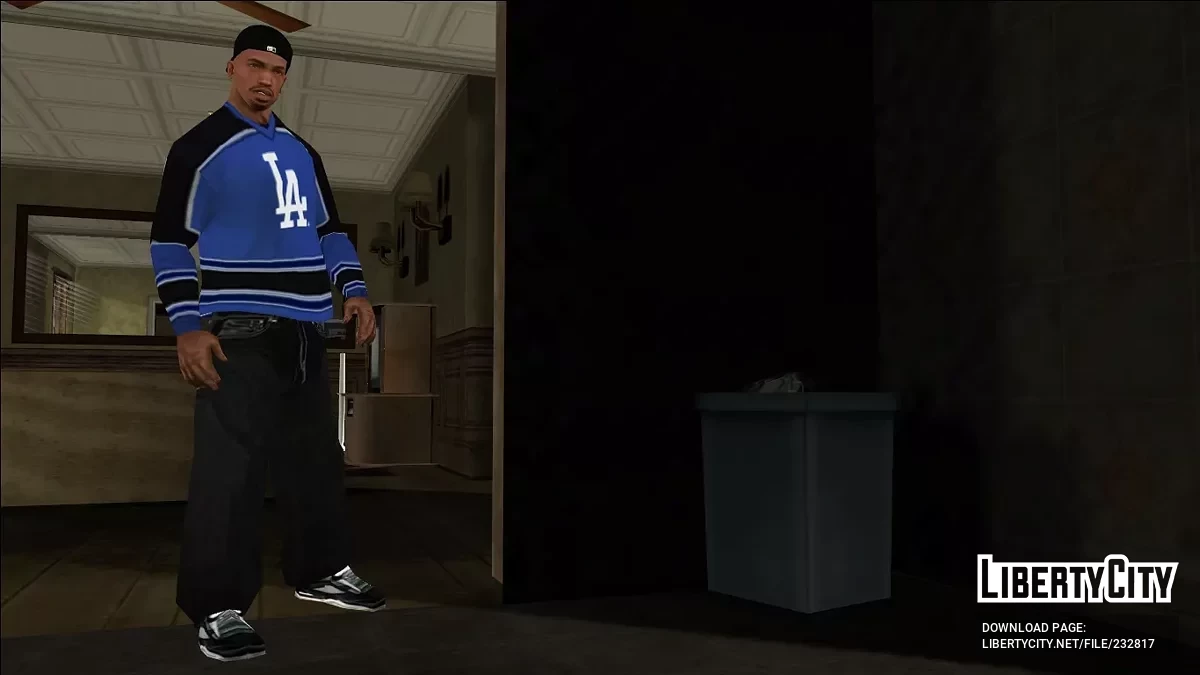 Dodgers Baseball Jersey / GTA San Andreas