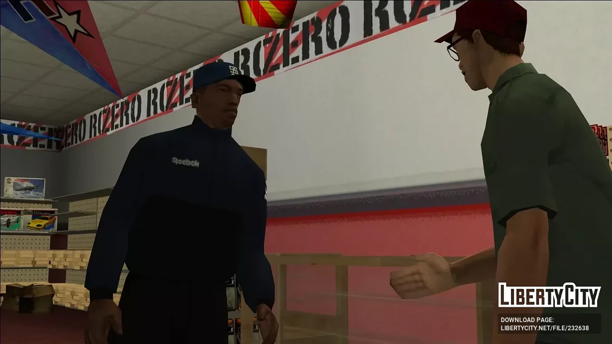 Reebok jacket / GTA San Andreas