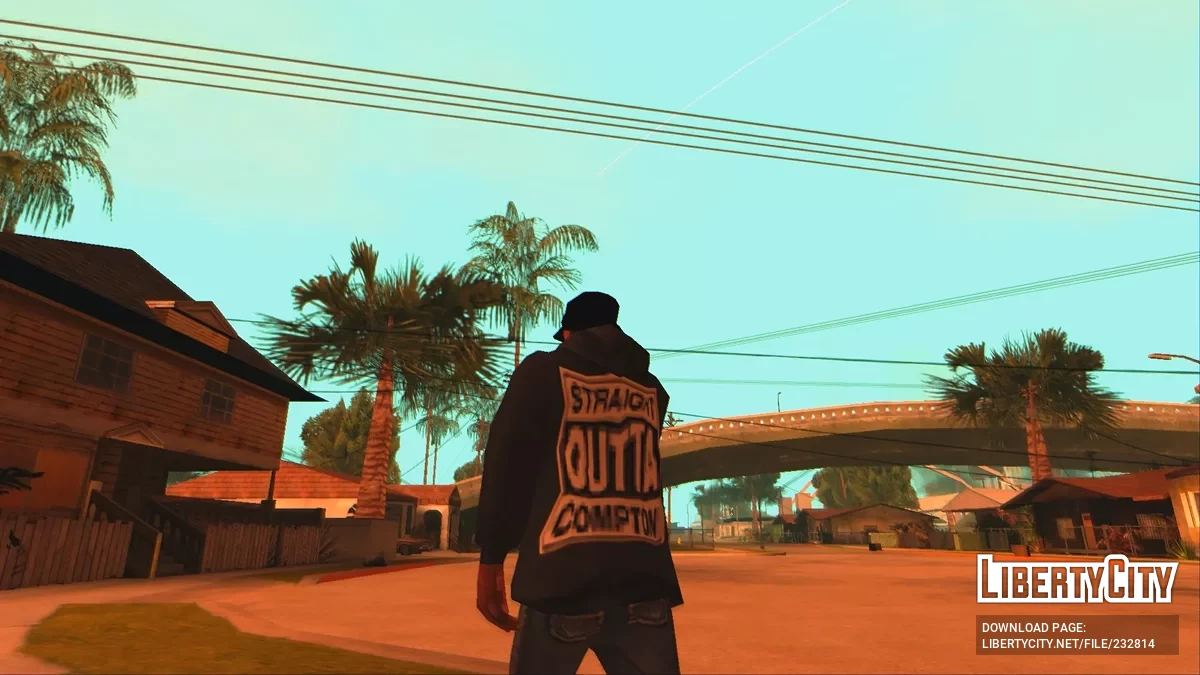 Худи Straight Outta Compton / GTA San Andreas