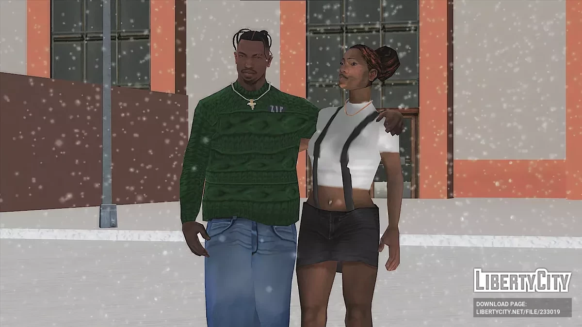 Свитер с косами / GTA San Andreas