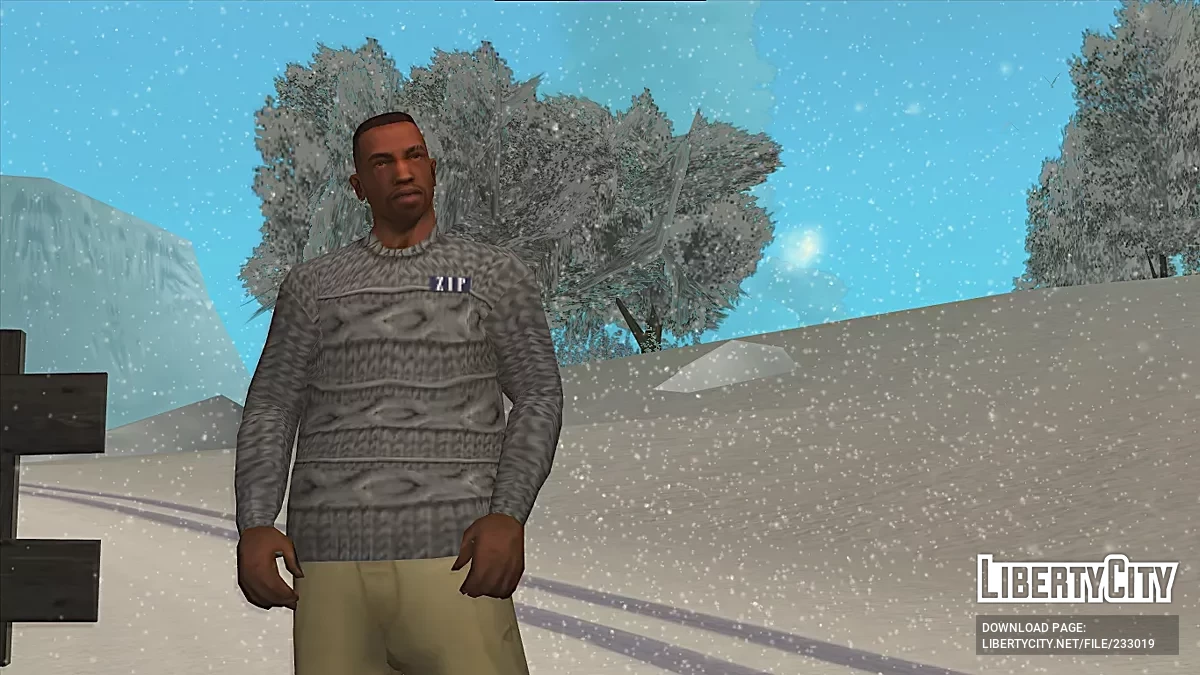 Свитер с косами / GTA San Andreas