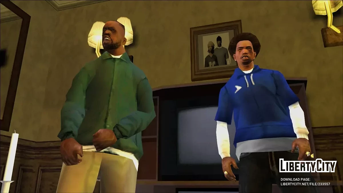 Double Layer Hoodie / GTA San Andreas