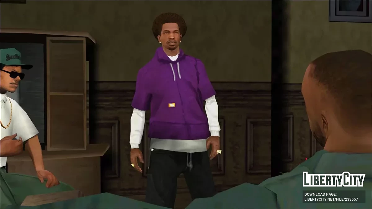 Double Layer Hoodie / GTA San Andreas