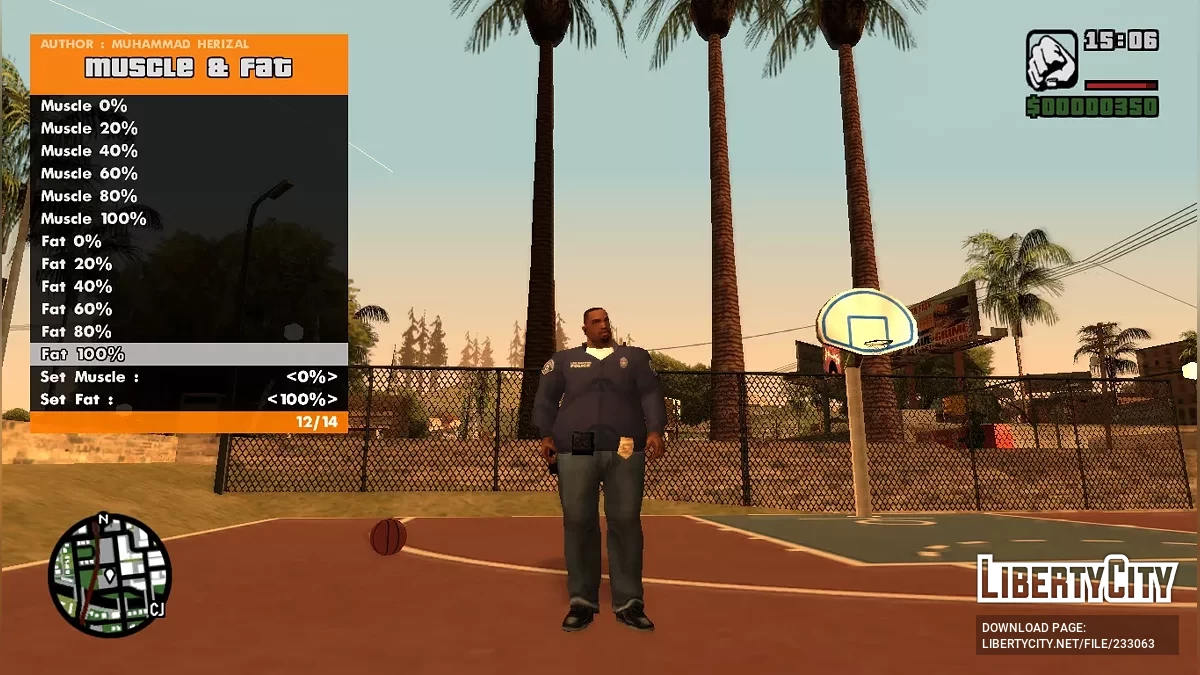 Жилет рейда LSPD / GTA San Andreas