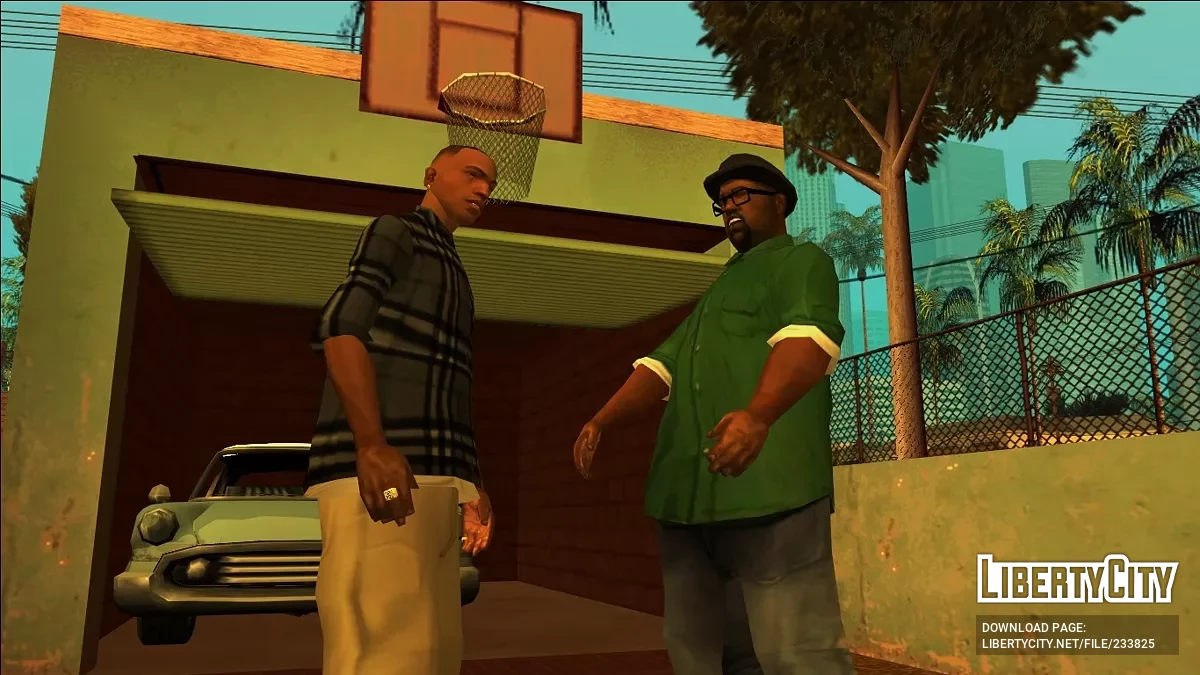 Oversized Shirt (retexture for CJ) / GTA San Andreas