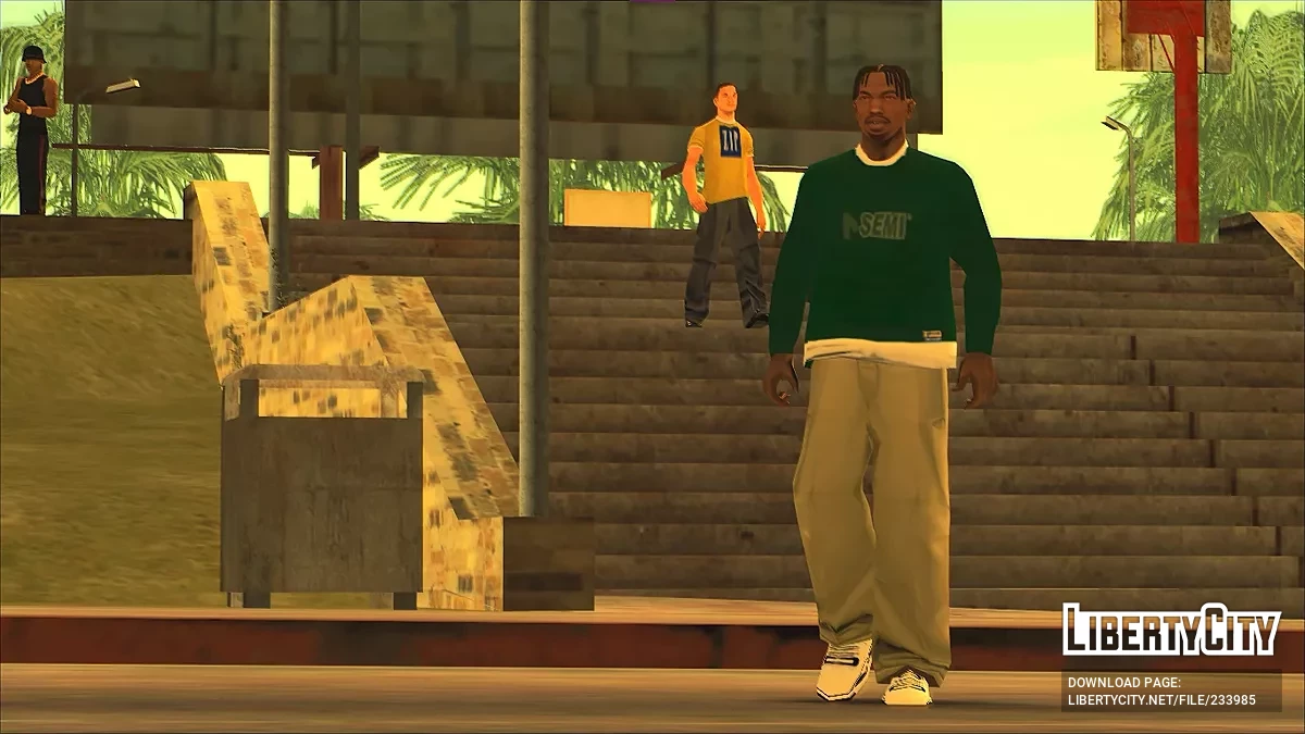 Толстовка с двойным слоем / GTA San Andreas