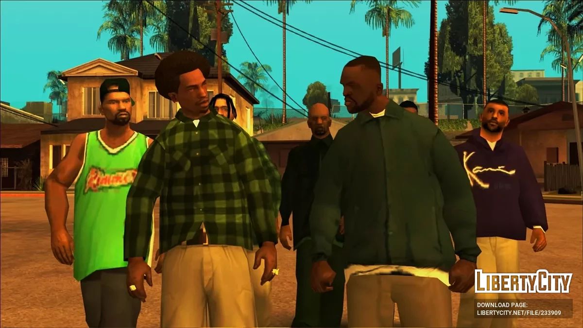 West Coast Plaid Shirt / GTA San Andreas