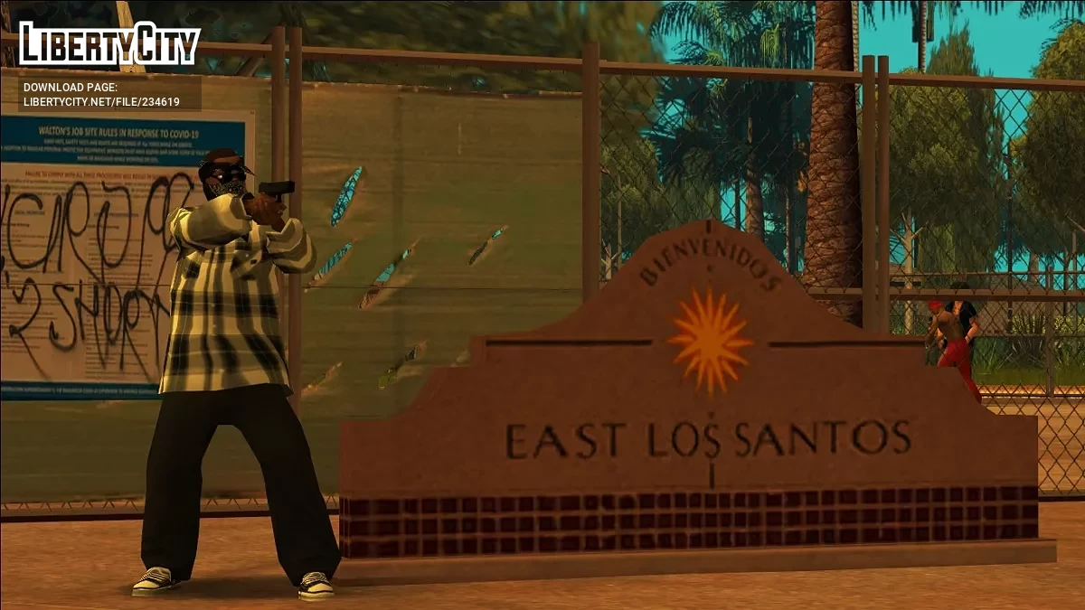 Baggy Plaid Shirt / GTA San Andreas