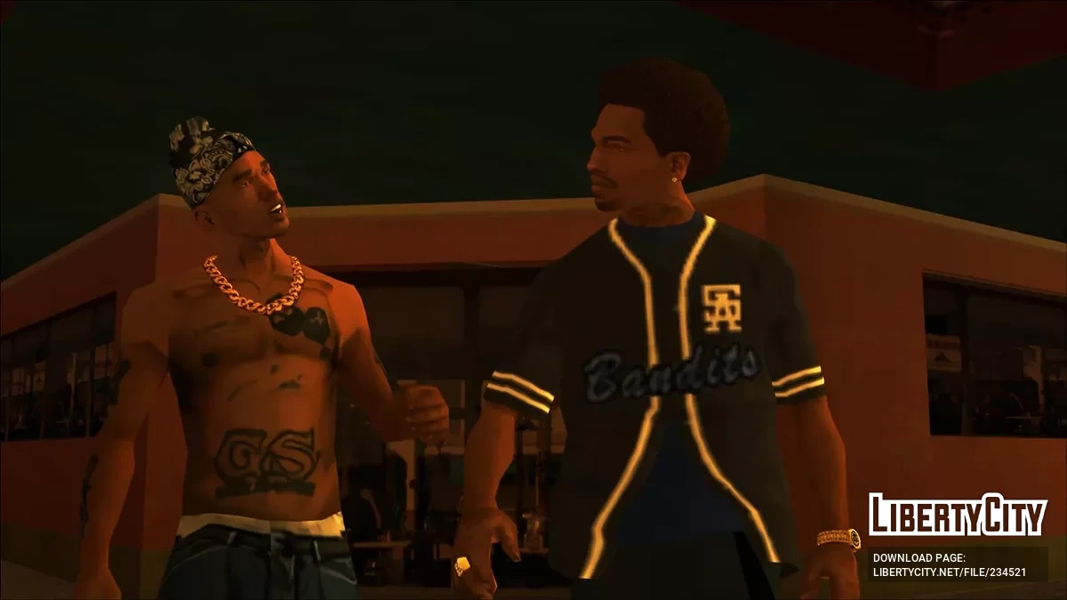 Bandits Baseball Jersey / GTA San Andreas