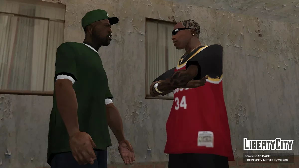 Майка «Хьюстон Рокетс» / GTA San Andreas