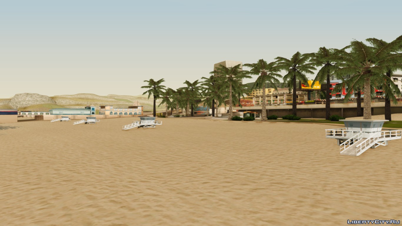 Пляж Санта Мария Сан андреас