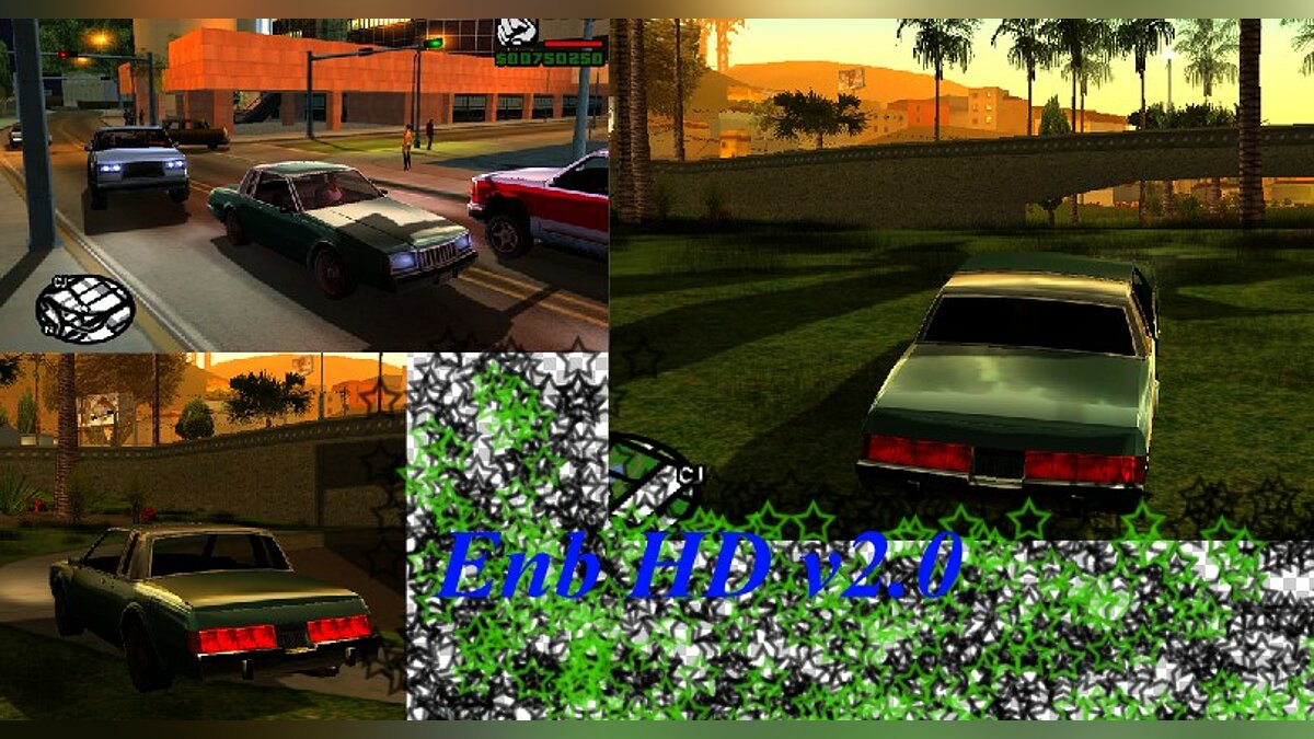 ENB HD v.2.0 для GTA San Andreas - Картинка #1