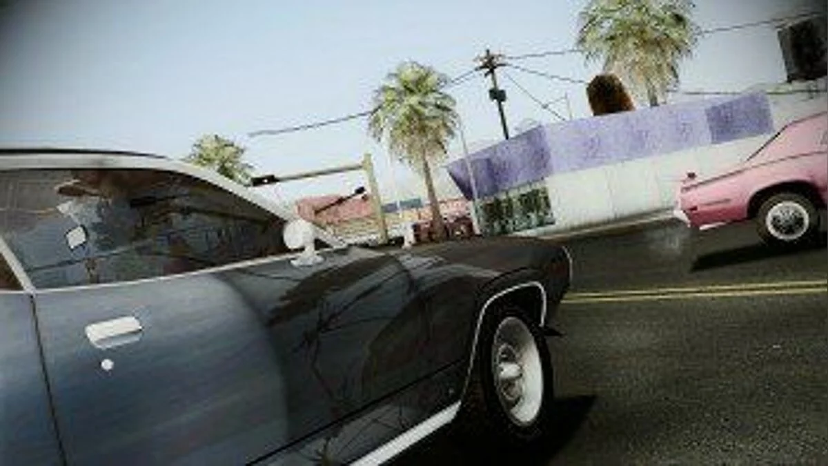 Обновлённая красивая графика / GTA San Andreas