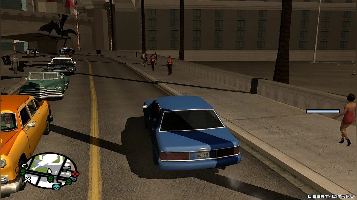 Тени для GTA San Andreas, без потери FPS / GTA San Andreas