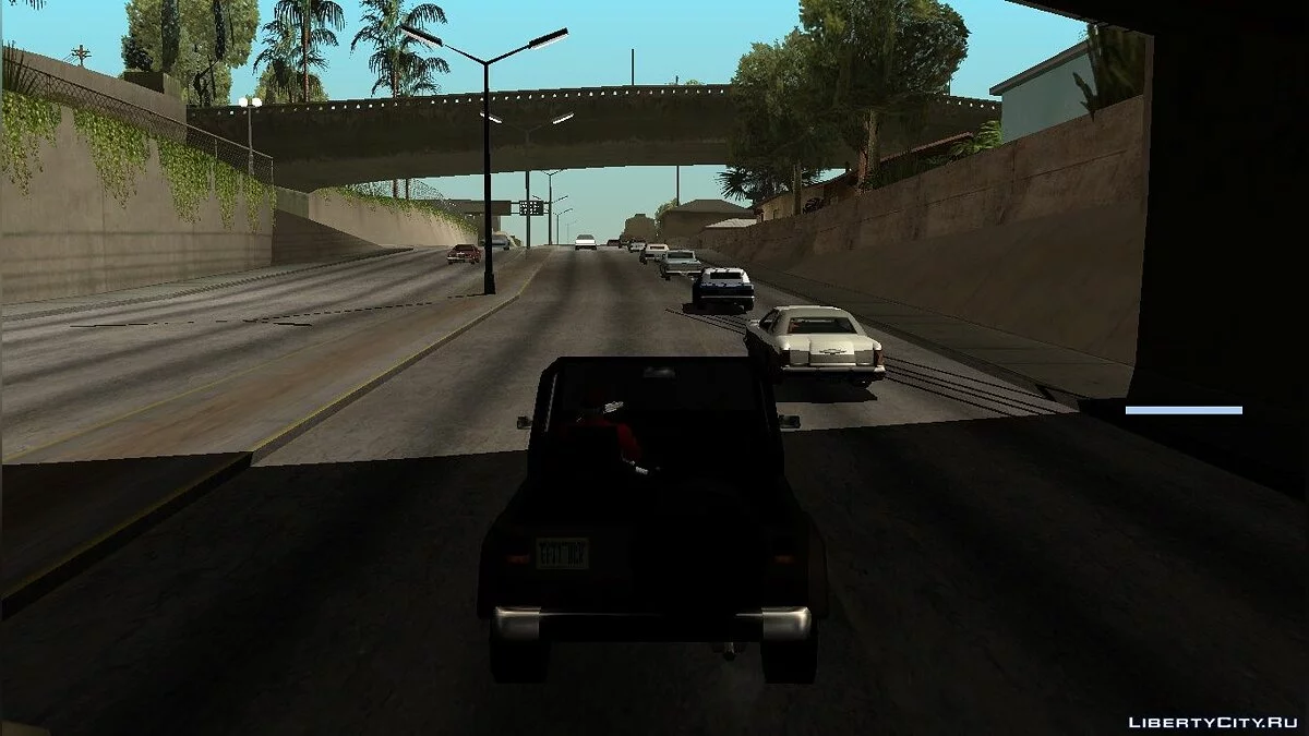 Тени для GTA San Andreas, без потери FPS / GTA San Andreas