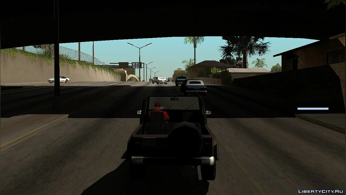 Тени для GTA San Andreas, без потери FPS / GTA San Andreas