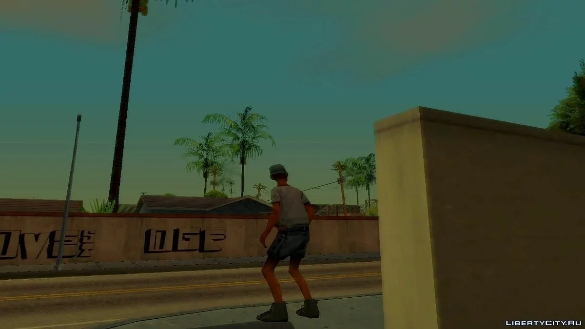 Colormod на тему "Лето" для очень слабых ПК / GTA San Andreas