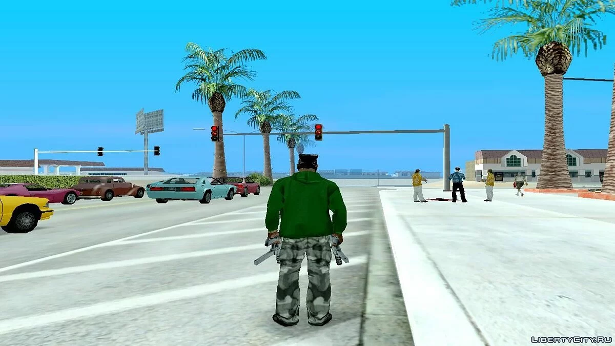 Яркий colormod и новый timecyc / GTA San Andreas