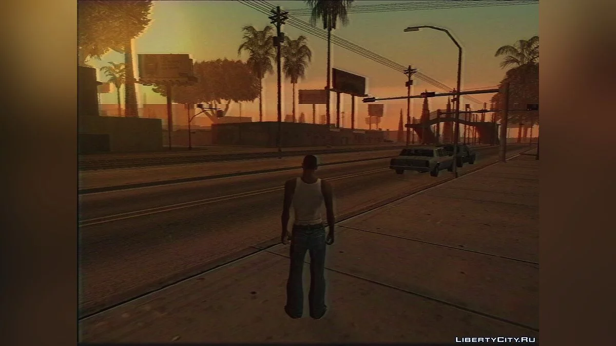 San Andreas on VHS (ReShade) / GTA San Andreas
