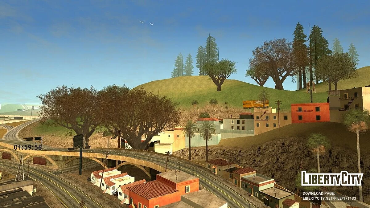 LQ Красивая растительность / GTA San Andreas