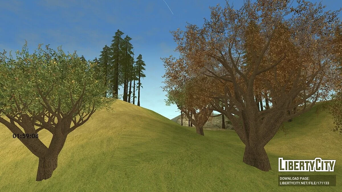 LQ Красивая растительность / GTA San Andreas