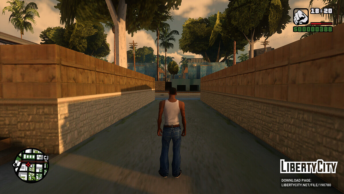 Скачать Real Vision v1.2 для GTA San Andreas