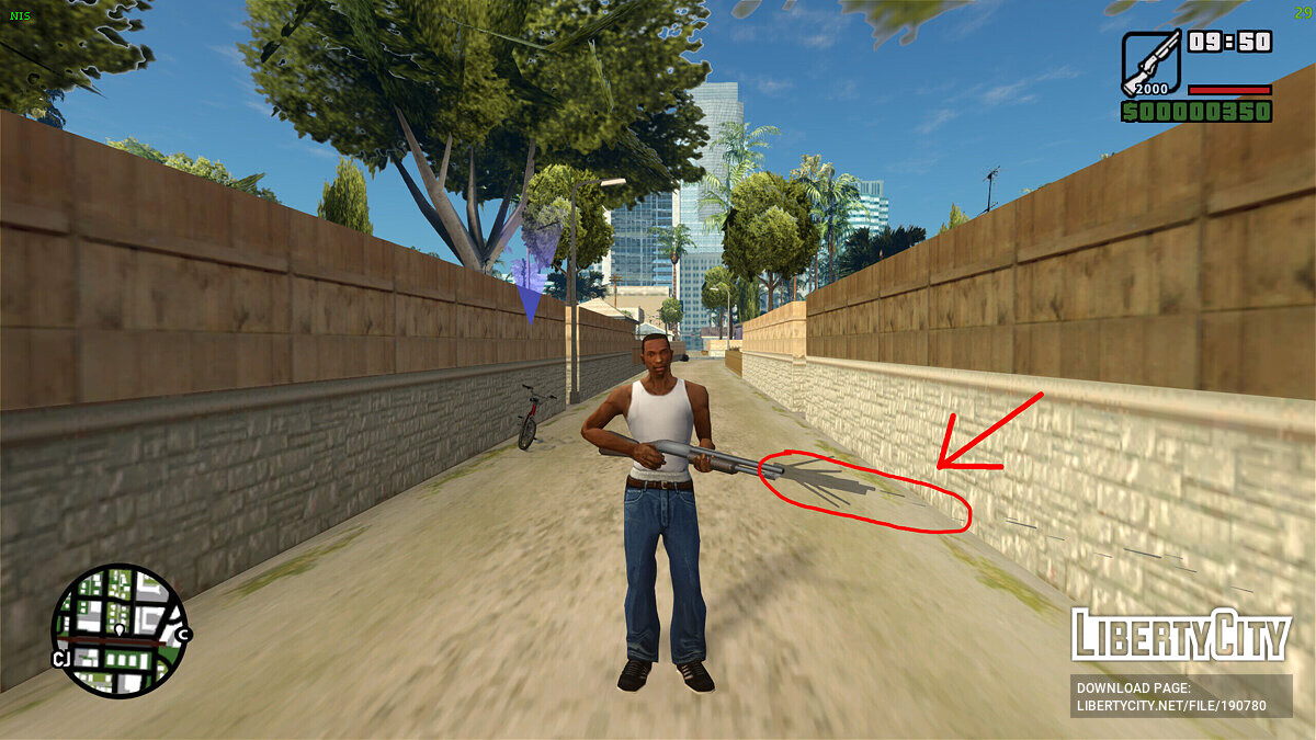 Скачать Real Vision v1.2 для GTA San Andreas