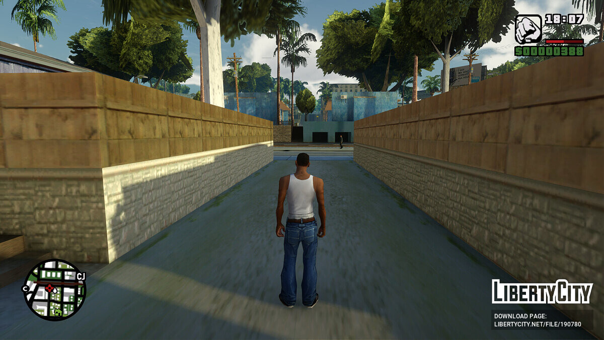 Скачать Real Vision v1.2 для GTA San Andreas