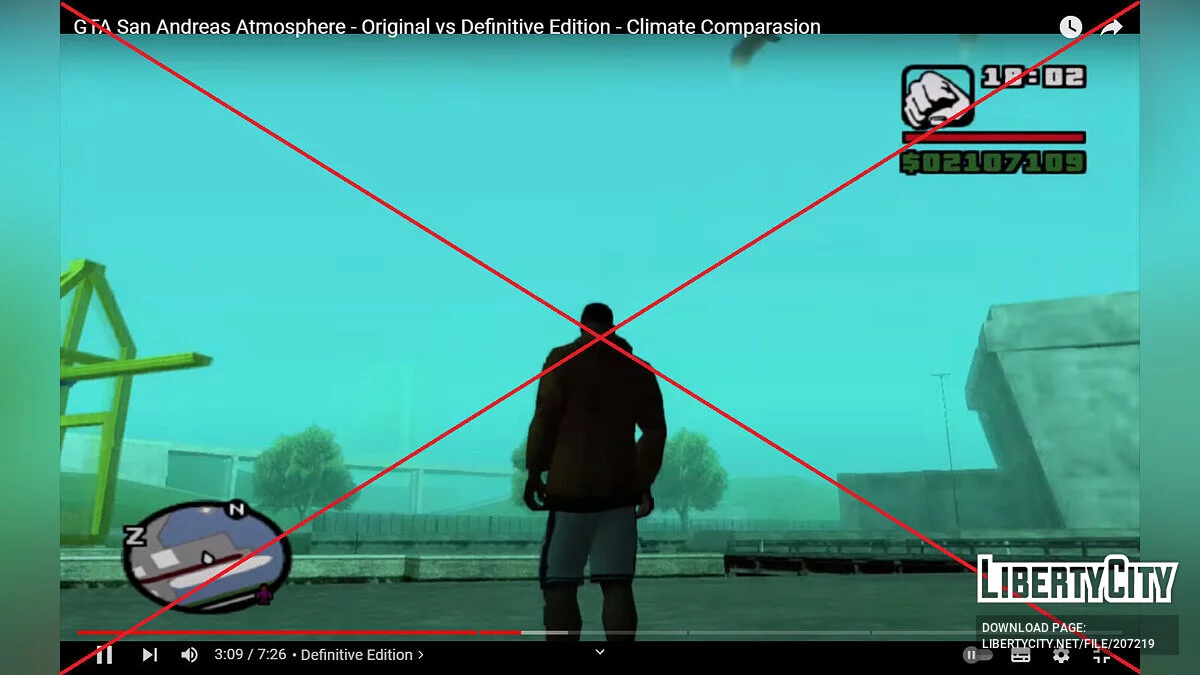 Разнообразные таймциклы для SkyGFX/PS2-версии / GTA San Andreas
